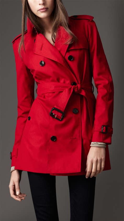 trench burberry rouge|Women’s Trench Coats .